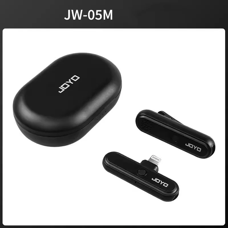 JOYO Zhuole JW-05M мини Интеллектуальный беспроводной микрофон живой для интервью профессиональный мониторинг звукозаписи шумоподавление