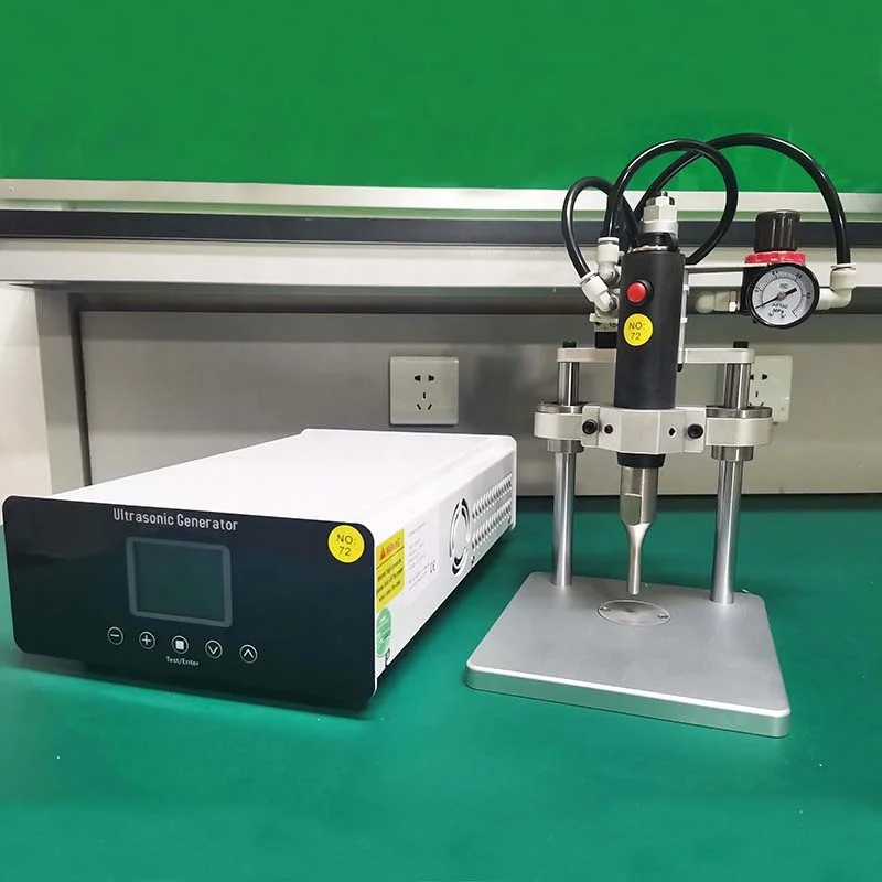 Portable Mini Hand Held Portable Ultrasonic Spot Welder Handheld Manual Ultrasonic Plastic Welding Machine