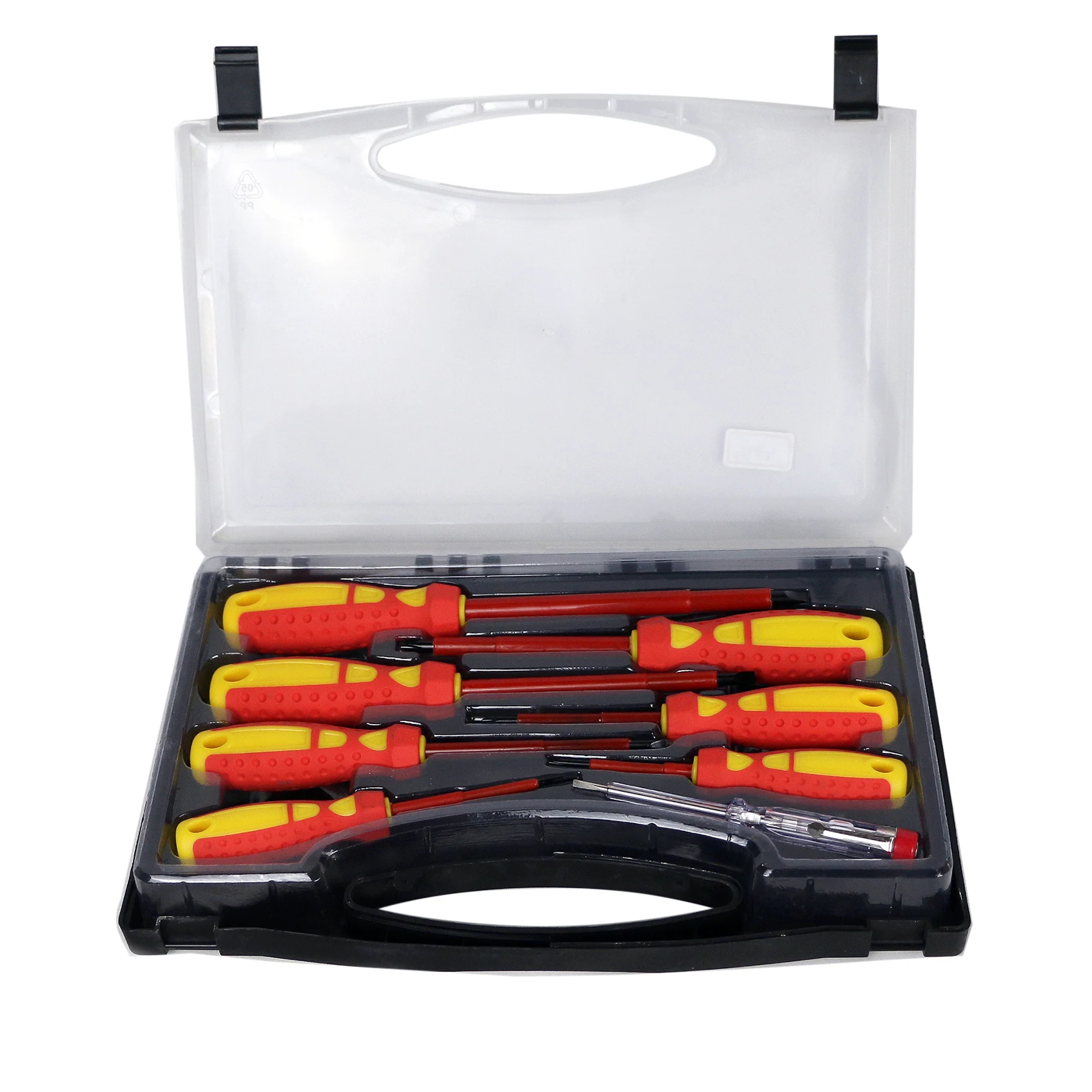 1000v 8pcs Phillips Slotted Bit Magnetic Tip Electrician Screwdriver Set Vde Insulated Screwdriver Set