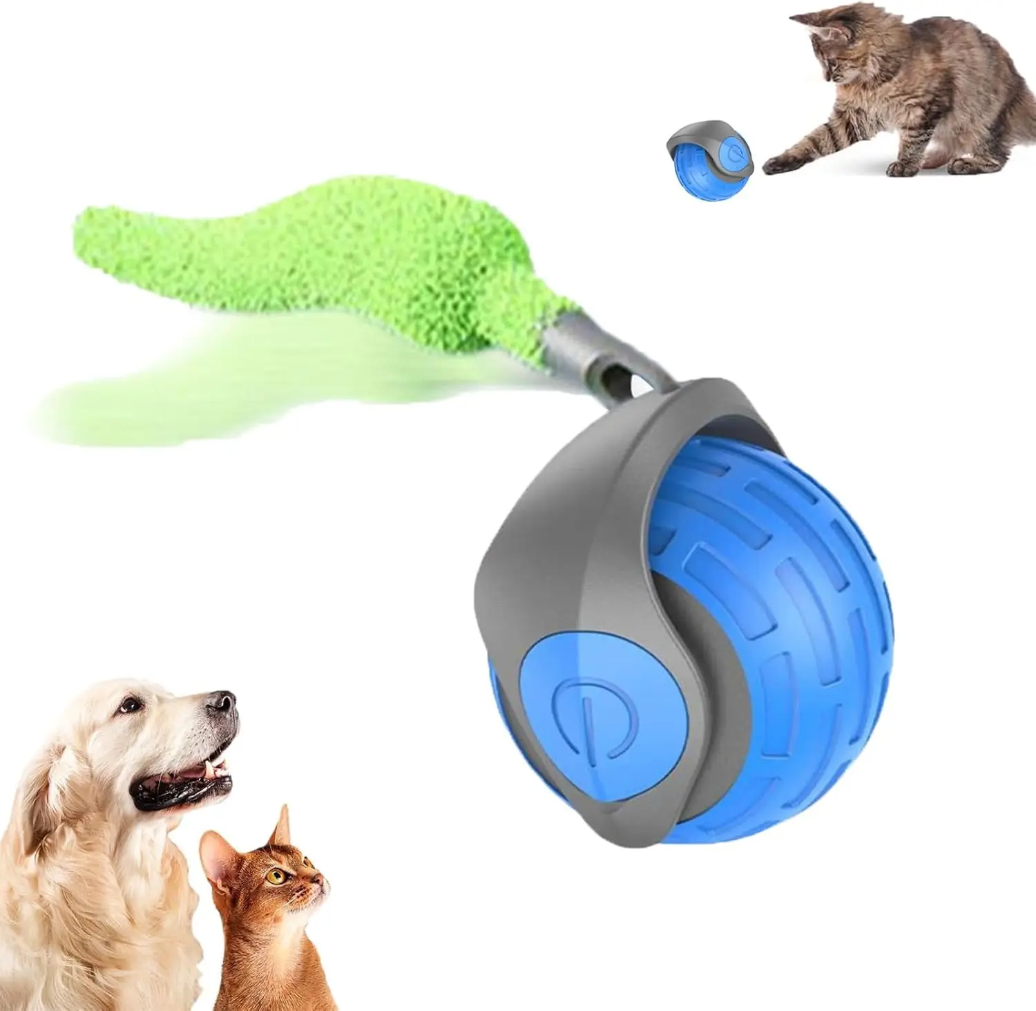 ZMaker New Intelligent Self-Mobility Electric Smart Rolling Cat Toys Interactive Cat Toys Rolling Ball