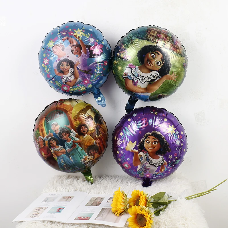 Amazon Encanto Foil Balloons 18 Inch Balloon Party Supplies Toys Wholesale Shapes Aclarent Balloons Mirabel Cartoon
