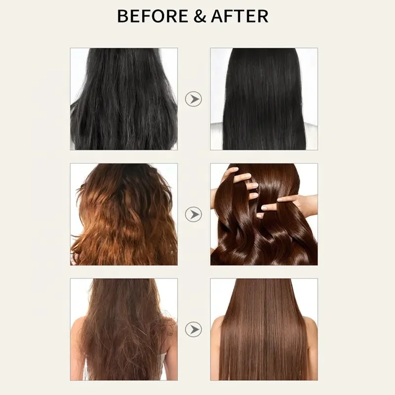 Private Label Scalp Massage Moisturizing Hair Serum Argan Oil Vitamin  Silky Nourish Damaged Repair For Black Woman Hair Growth