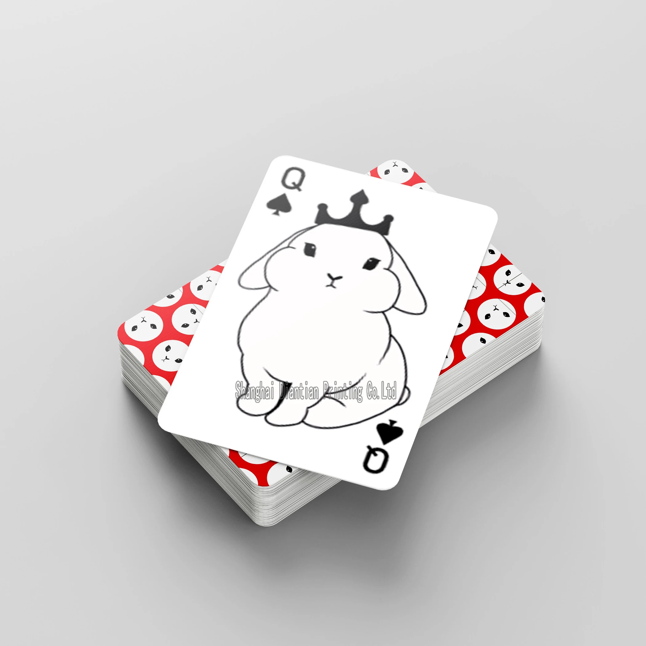 Premium Custom Cartoon Printed Deck Poker Playing Cards