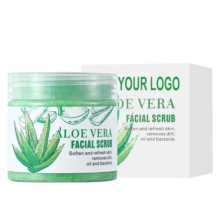 Gently Exfoliating Sugar Turmeric Facial Scrub Skincare Beauty Product for Acne Scars Dark Spots Reduction Brightening Polish