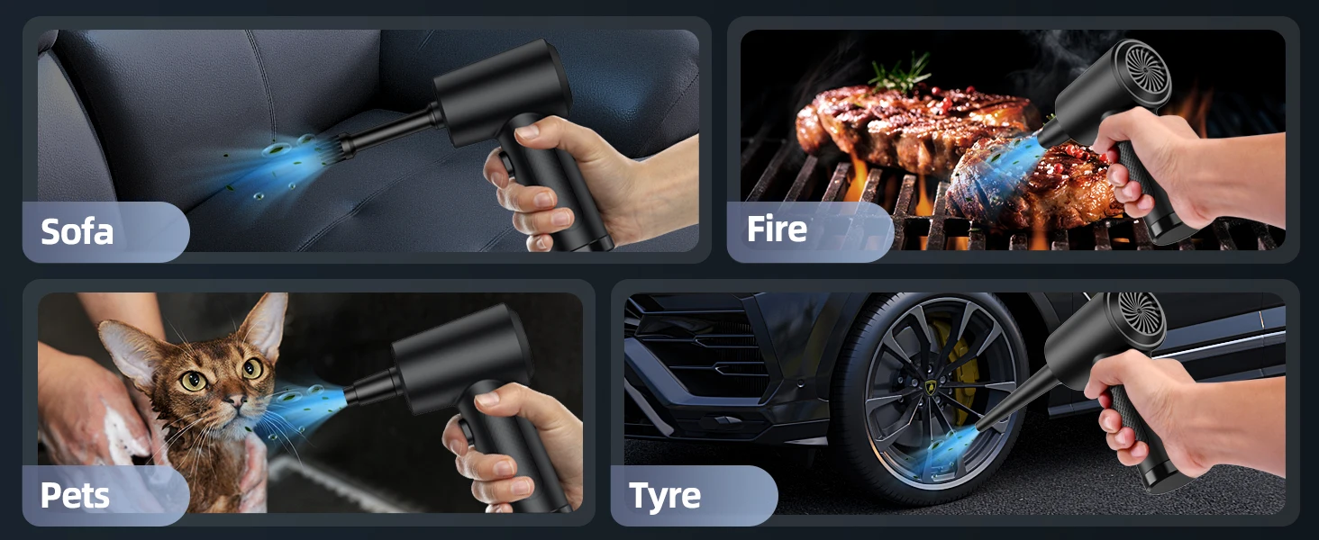 Rechargeable Powerful Cordless car vacuum cleaner rechargeable Air Duster Mini Vacuum Cleaners Car Handheld Vacuum Cleaner