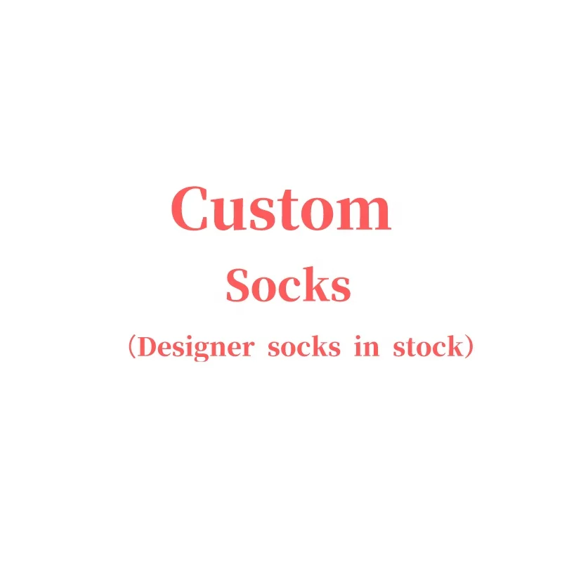 Женские роскошные носки известного бренда, носки из чистого хлопка, модные дизайнерские носки с мультяшным рисунком