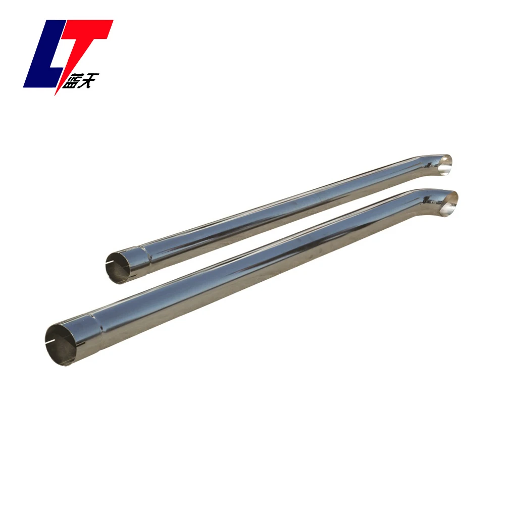 kenworth truck exhaust curved stack pipe