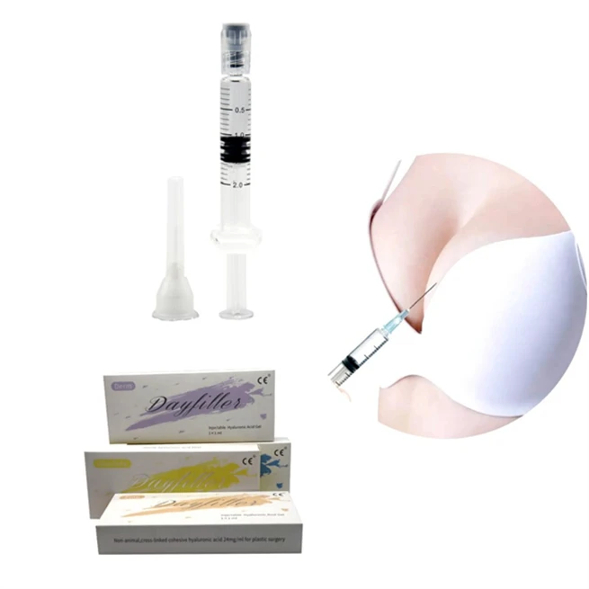 1 ml 2ml 5ml 10ml 20ml cross-linked hyaluronic acid dermal filler filling buttocks injections