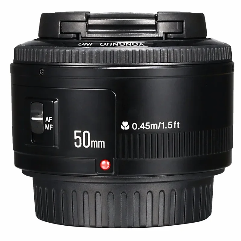YONGNUO YN50mm F1.8 Lens Large Aperture Auto Focus Lens Compatible With for Canon EF Mount EOS Camera