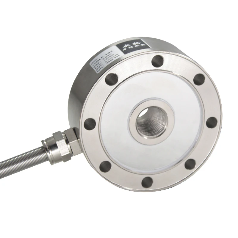 1000ton Storage Tank Alloy Steel Kit Weighing ScaleCustomized Donut Through Hole Washer Type Anchor compression load cell