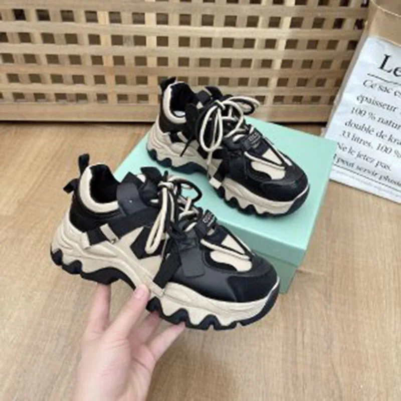 Fashion Casual Shoes Women Sneakers Zapatillas Mujer De Trend Footwear Platform Zapatos Deportivos Mujer Comfortable Female Shoe