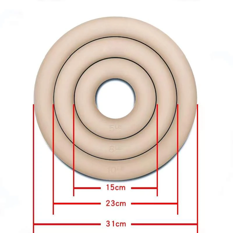 Gym Yoga Pilates Strength Training Hand Exercisers Weight Device Fitness Power Ring 10 lb Kettlebell Circle