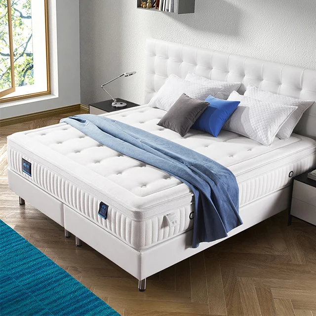 Pocket Coil Mattress Custom Orthopedic Mattress With Natural Latex Vacuum Pack In A Box Hypo-allergenic Mattress