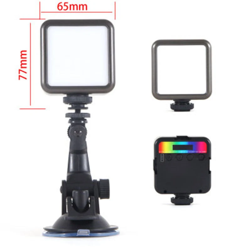 Портативный мини-фотографический светильник VL49 RGB LED Vlog заполняющий свет для живого потока