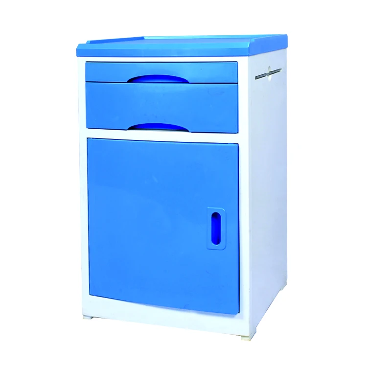 Factory supplied Economic locker hospital ABS medical beside cabinet for patient