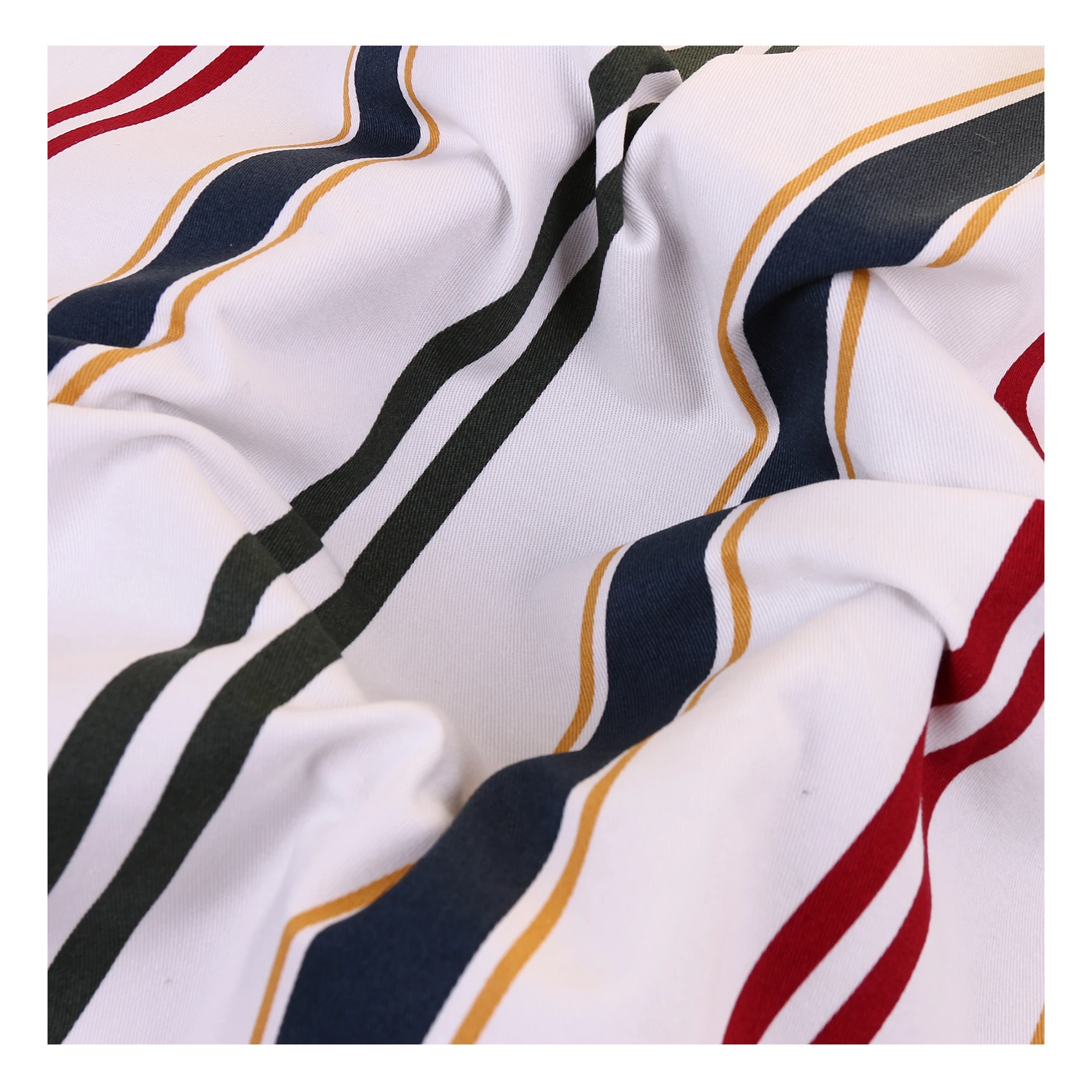 Индивидуальная хлопчатобумажная саржа 32s * 16s, вес г/м2, ткань с принтом