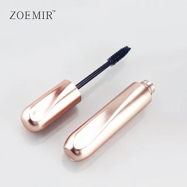 Customized color mascara wands tube travel portable silver gold unique design best seller eyelashes serum bottle packaging