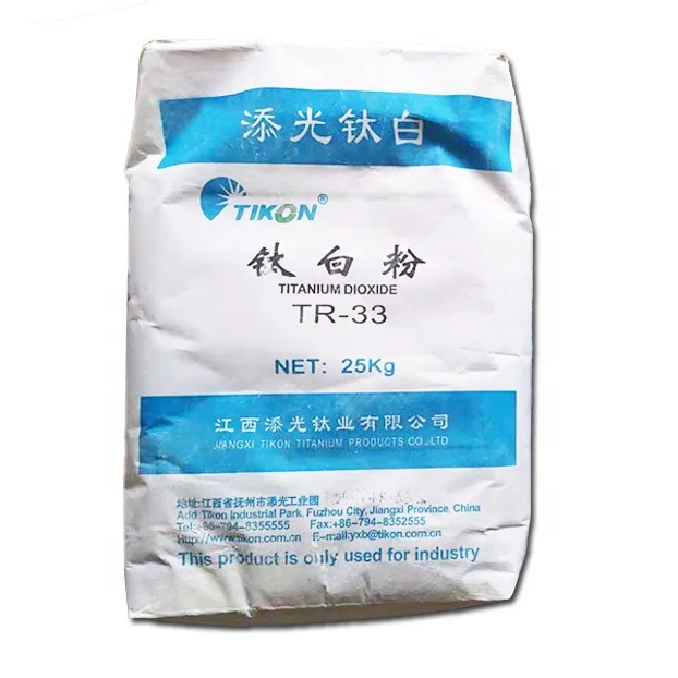 Tikon 33 Titanium Dioxide with high quality dioxide titanium TR-33