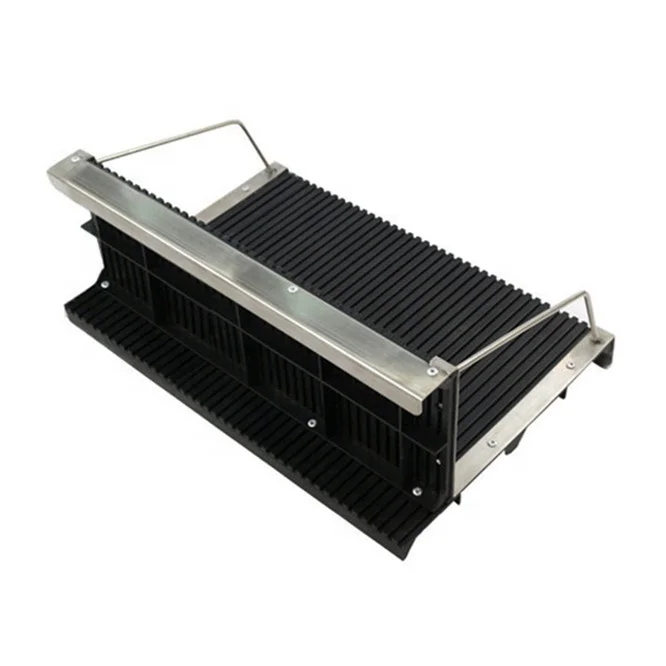 
Electronic Industrial L Style ESD Antistatic PCB Tray Circulation Hanging Basket Rack Storage Rack for SMT Product Line 