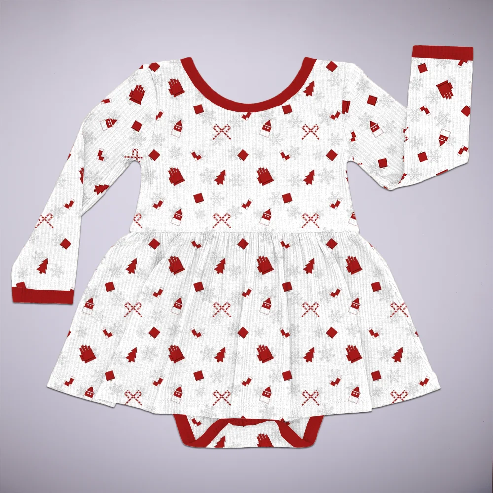 Summer Sleeveless Ruffle Kid Bamboo Viscose Newborn Baby Girl Twirl Dresses Baby Twirl Dress For Baby Girl