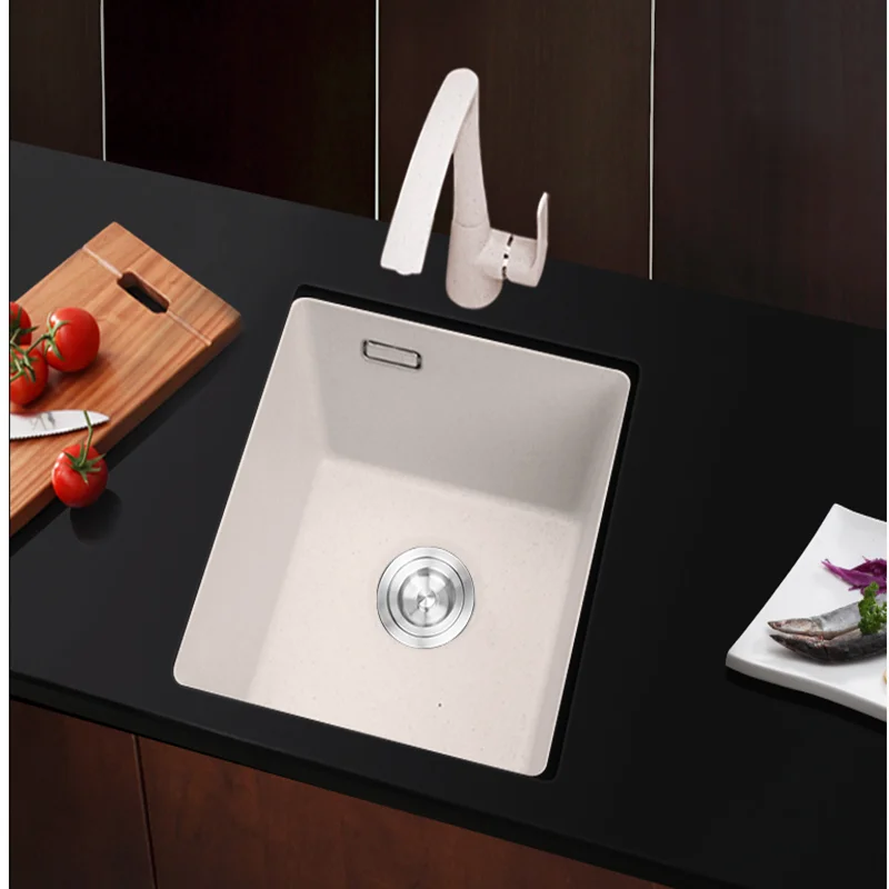Китай, Vermonhouzz, высококачественная искусственная кварцевая кухонная раковина с одной чашей