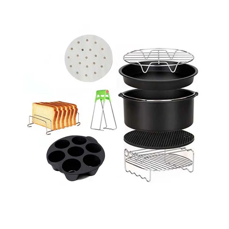 In Stock Mats Baking Rack Accessories Set Parchment Paper Square Liner Sheet Silicone Macaron Air Fryer Oven