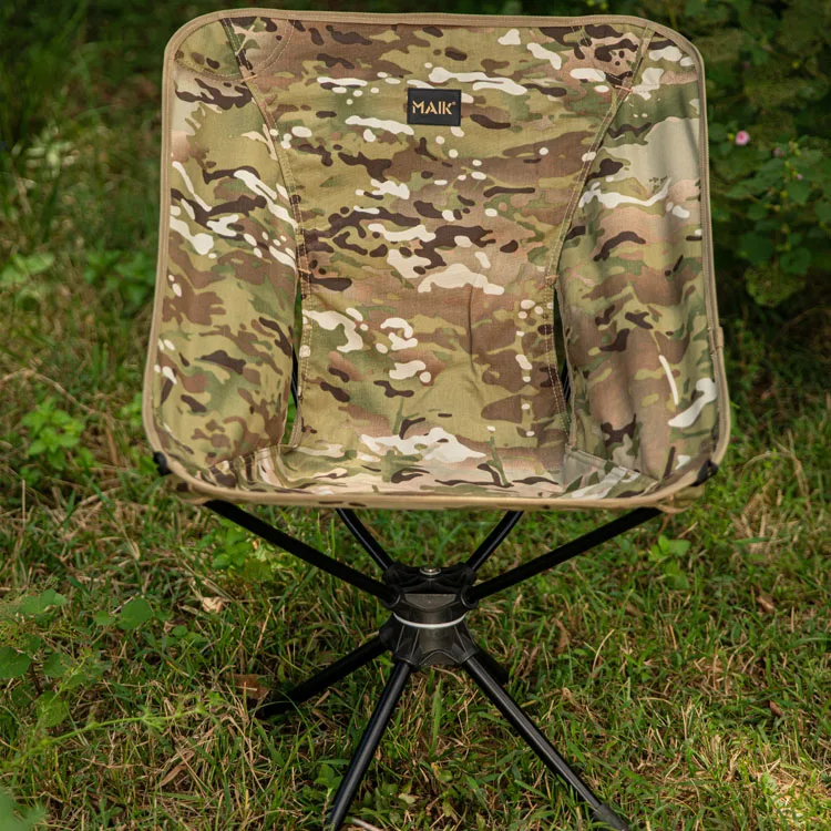 Indoor Outdoor Rest Chair Foldable Moon Chair 360 degree rotatable hiking camping beach chair