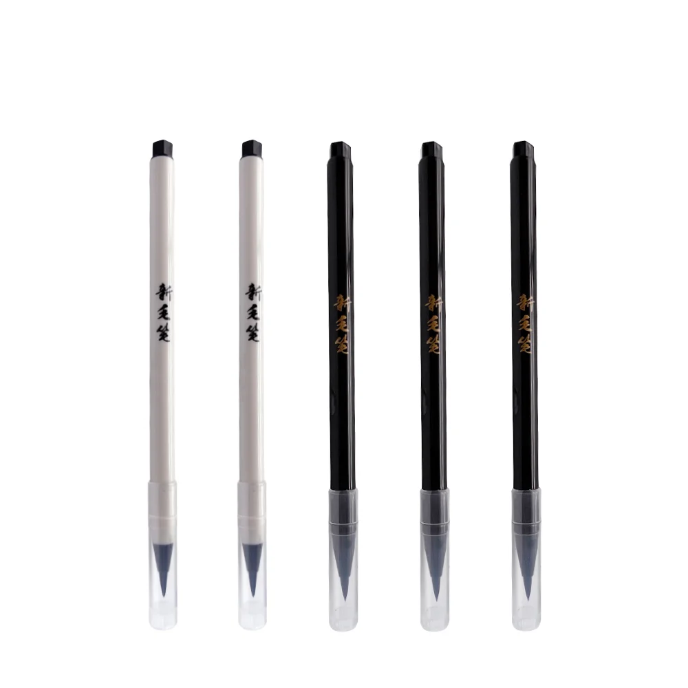 SEAPEN Portable soft-headed brush water-based calligraphy pen automatic straight liquid type can be inked and customized logo