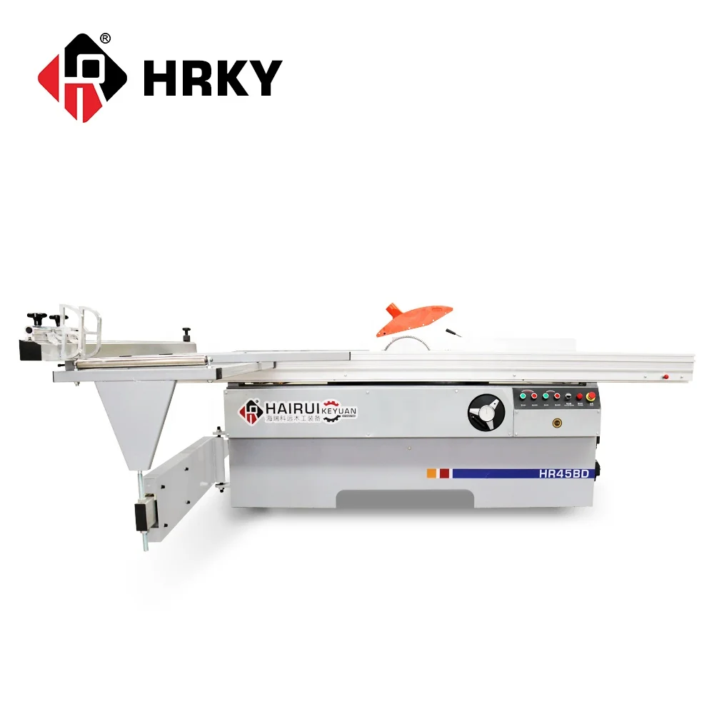 HR45BD скользящая Настольная пила высокого качества, дешевая Автоматическая электрическая панельная пила, цена, сделано в Китае, для твердой древесины