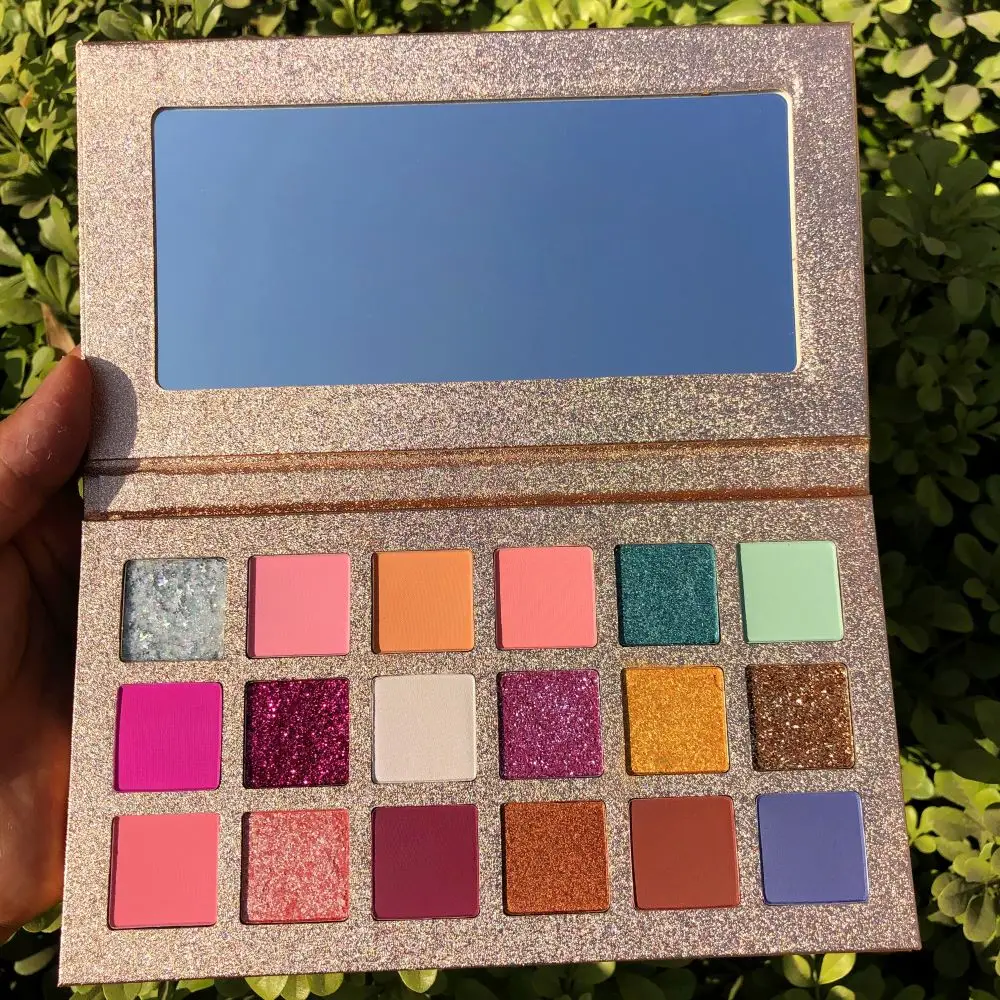 
18 color colourpop eye shadow private label makeup eyeshadow palette private label 