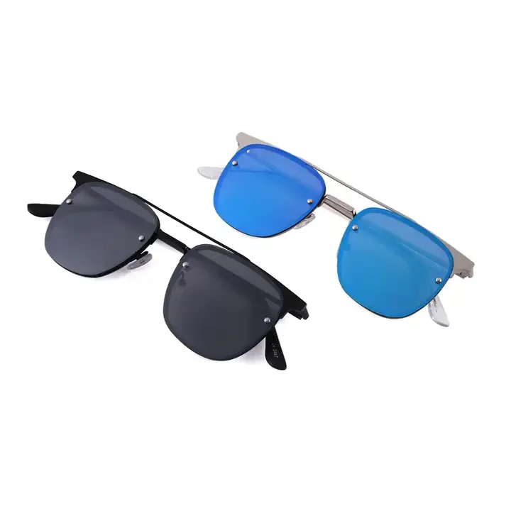 New Luxury Oversized Sunglasses for Unisex Vintage Square Rivet Hollow Out Sun Glasses One Piece Punk Shades Fashion Sunglasses