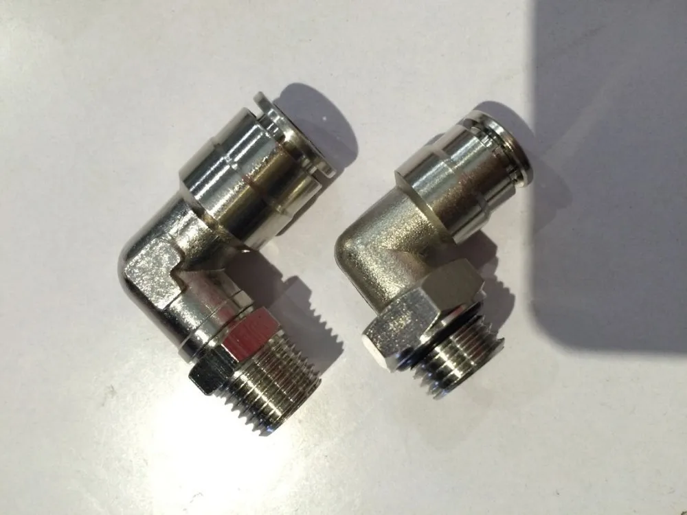 Brass Plastic Push In Pipe Coupling Push To Connect Hose Quick Coupler Air Tube Fittings Pneumatic Fitting 6mm 8mm