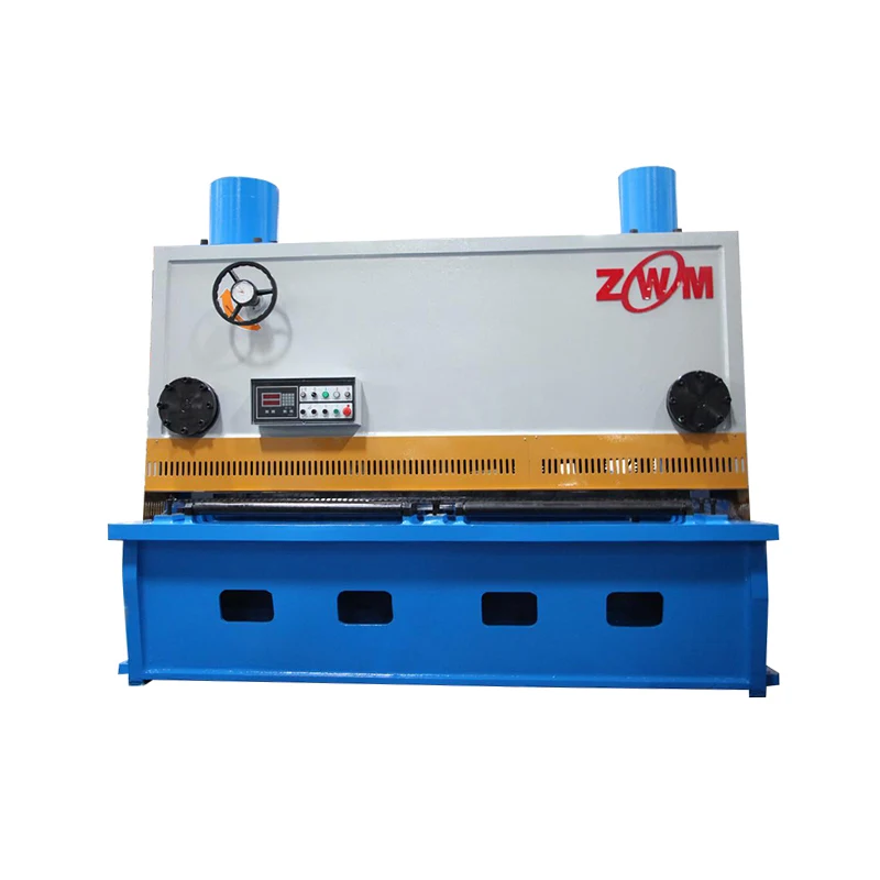 12*4000mm metal sheet hydraulic guillotine shearing machine
