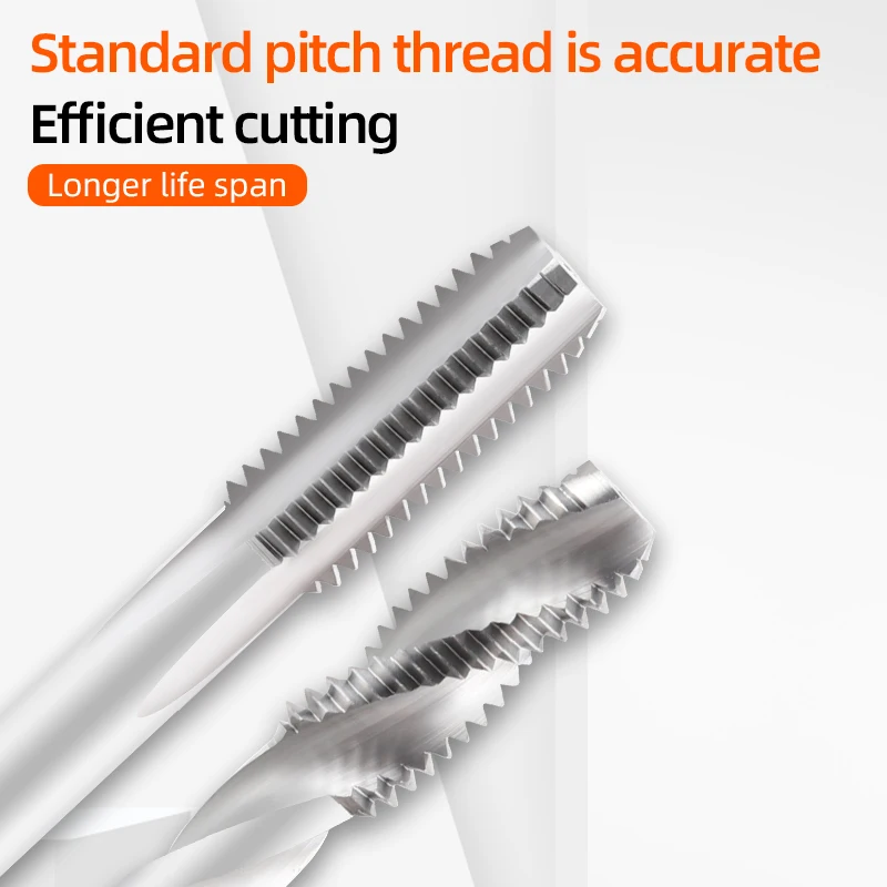 Machine thread taps HSS High Speed Steel Specification Tungsten steel tap Thread Cobalt-containing Screw Tap Spiral screw