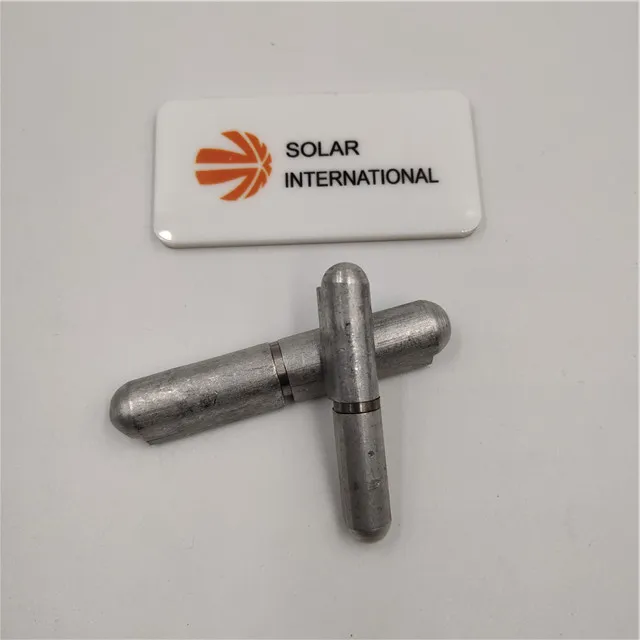 
Aluminium welding hinge 40mm water drop weld on hinge for gate and window 
