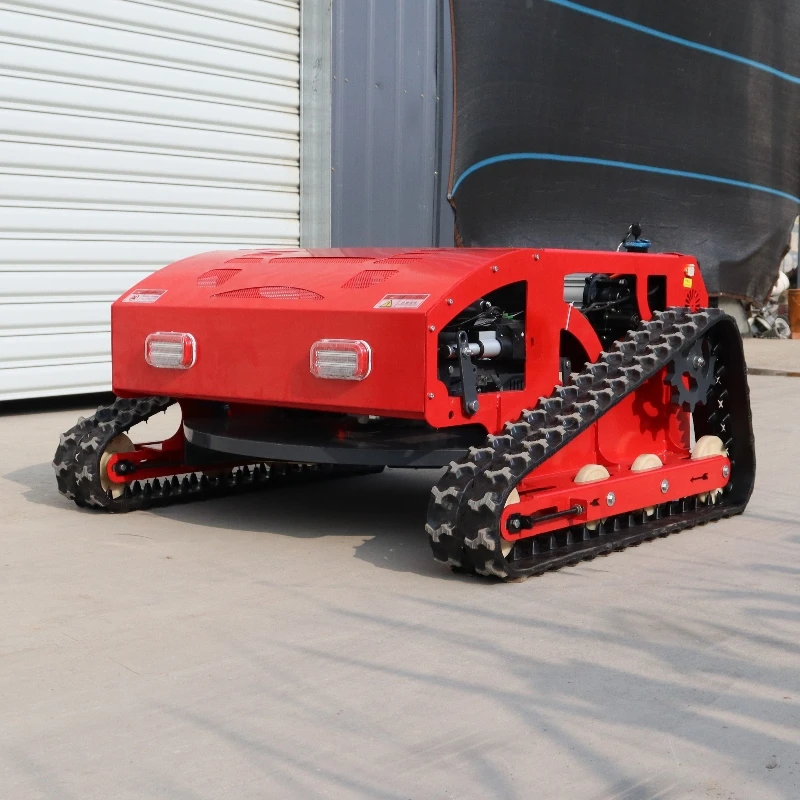 Factory direct sale high quality  low price crawler agricultural mini lawn mower