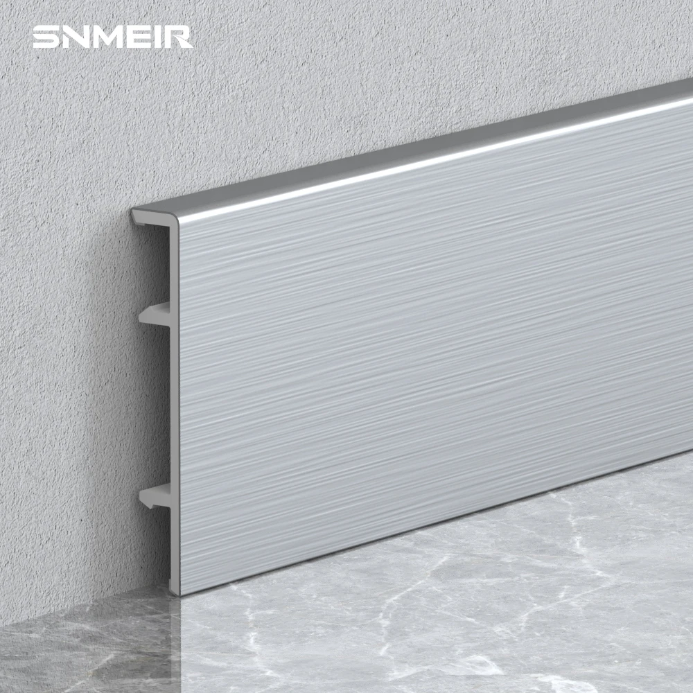 Senmry Skirting Profiles Metal Stainless Steel 304 Skirting Board Flooring Accessories And Decorative Stainless Steel Skirting