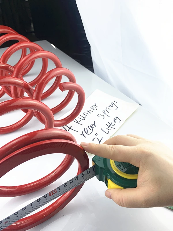 Аксессуары для внедорожников 4x4, задние пружины 2 дюйма, подъемные спиральные пружины для Toyota 4 runner