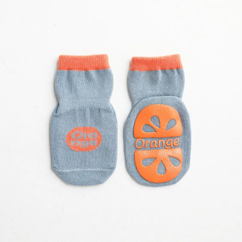 
New Newborn Baby Girls Boys Children Floor Socks Shoes Baby Socks with Rubber Soles Infant Anti Slip Soft Sole Sock 