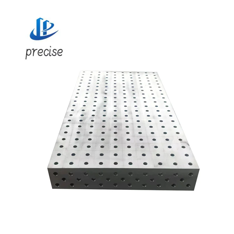 High Precision Produce Nitriding Treatment Casting Welding Fixture 3d Welding Table