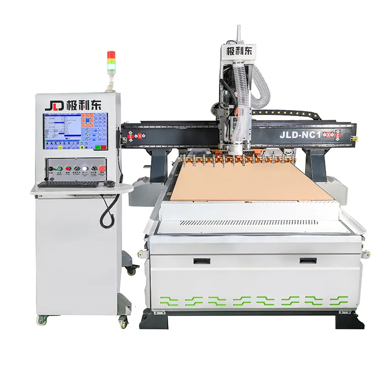 High Quality Siemens Control System Cnc Router 1325atc For Wood Door Making