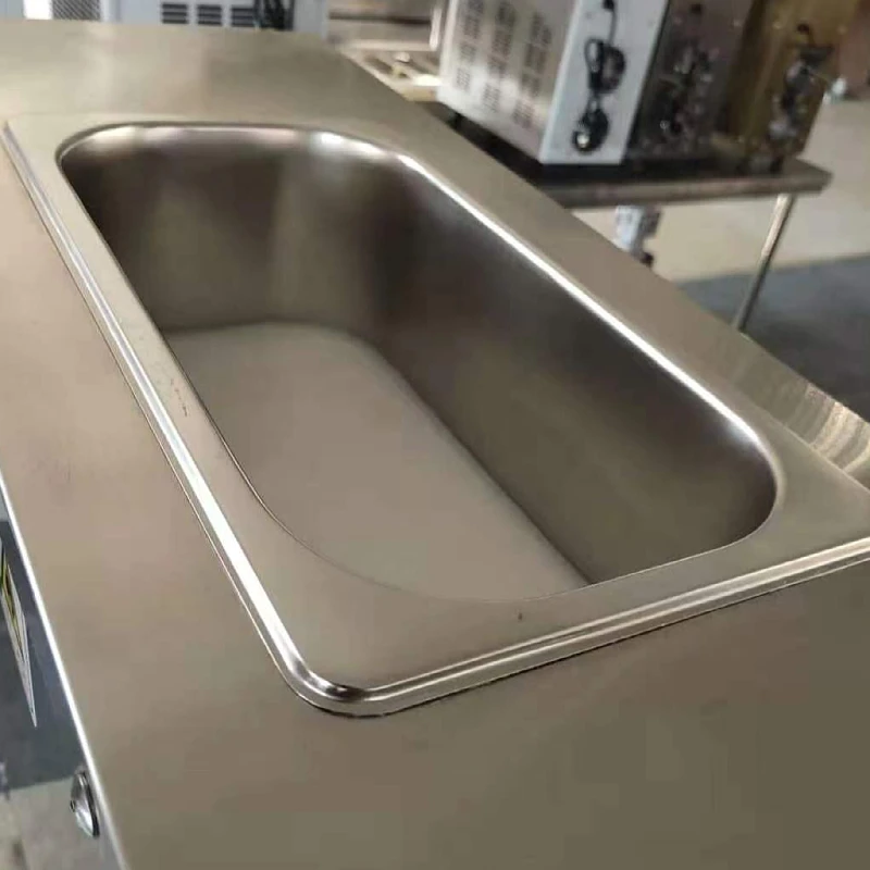 Stainless Steel Chinese Swirl Soft Ice Cream Machine Vertical Design Amusement Park Restaurant Use for Sale