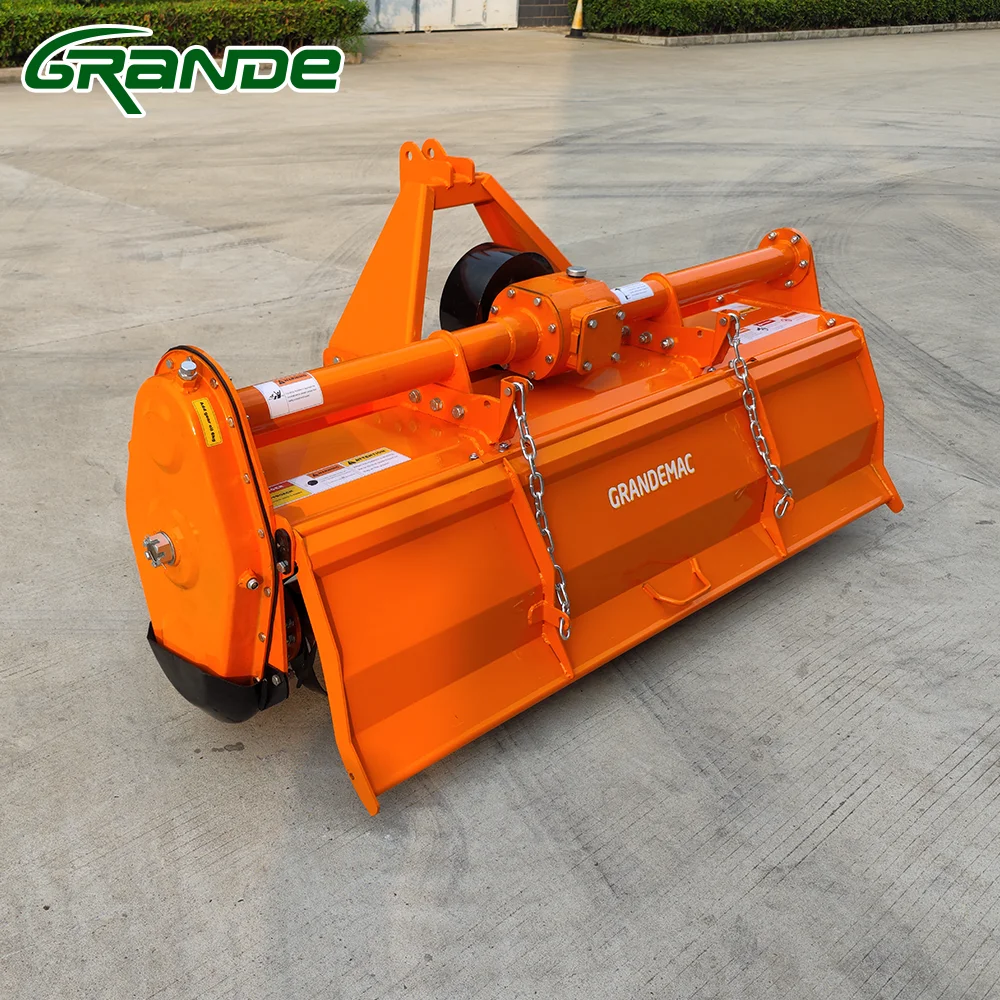 Lowest price of agricultural tool Heavy duty rotary tiller 180CM wide for tractor