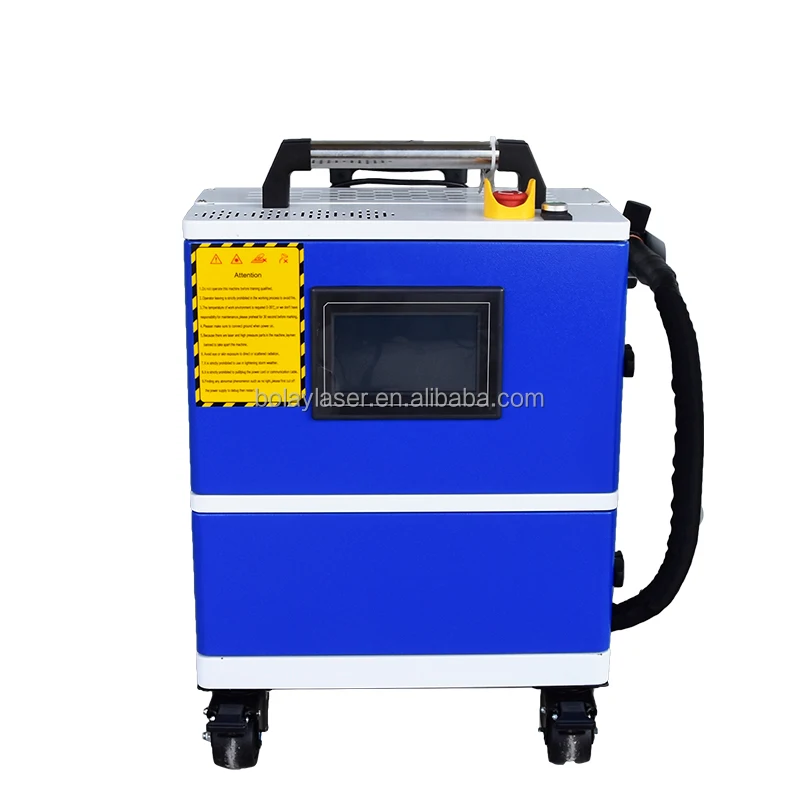 Limit Discount price mini 200W pulse laser cleaning machine metal rust removal machine portable JPT laser source