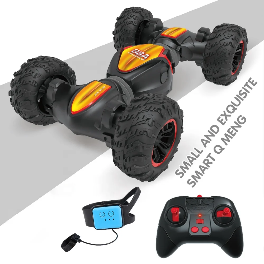 Hot Sale 2.4G 4WD With Hand Gesture Sensor RC Stunt Car Twisting Stunt Car Remote Control Toys Car