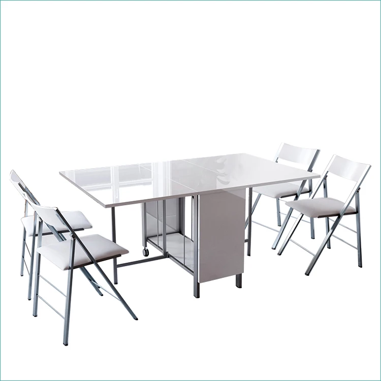 Многофункциональная Мебель для дома, настенная Складная консоль, стол для экономии места, обеденный стол со скрытым стулом