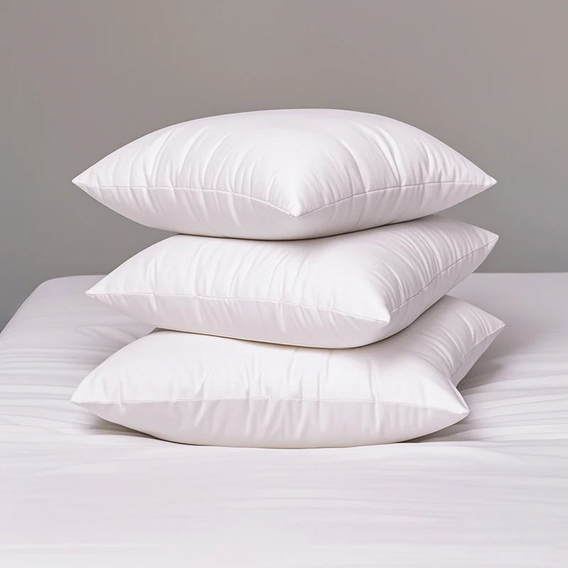 Factory Hot-selling Custom Size Polyester Fiber Filling Pillow Bedroom Sofa Decor Pillow White Cushion Insert