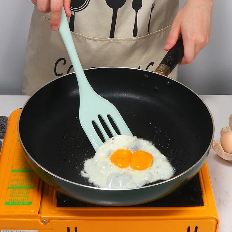 OEM Home and Kitchen Accessories 5Pcs Heat Resistant Food Silicone Kitchen Utensils Cooking Spatula Set