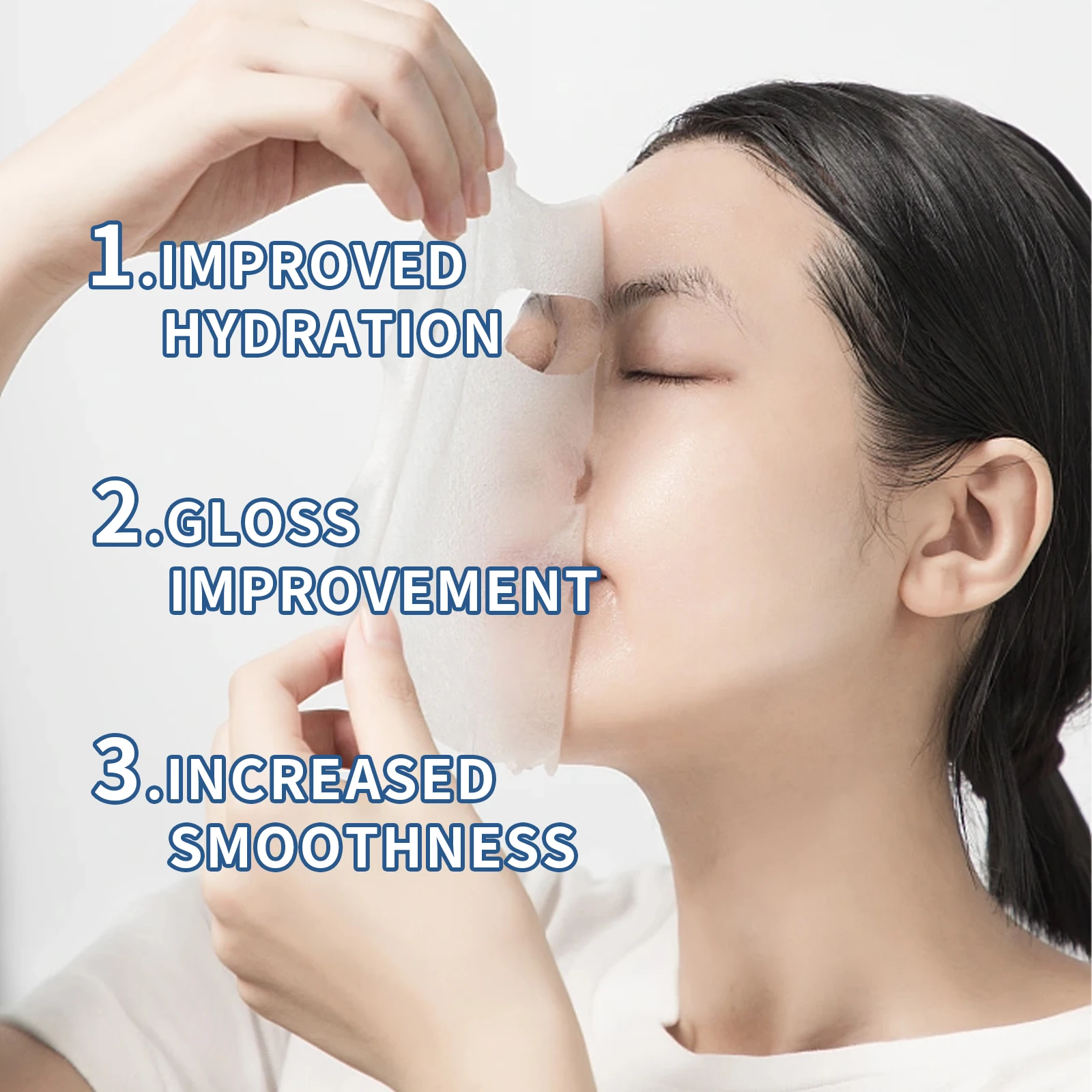 Private Label Face Skin Care Anti-aging beauty face mask Korean Organic Moisturizer Whitening skin care mask face