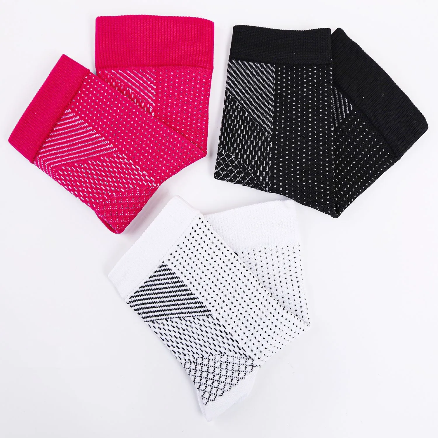 Socks Anti Fatigue Compression Foot Sleeve Support Brace Sock Infused Foot Support Compression Sock